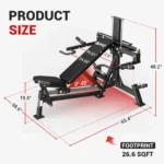 3-in-1 Bench Press Shoulder Press Machine V7 - Image 4