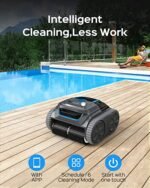 WYBOT High-end Cordless Wall Climbing Robotic Pool Cleaner with APP Mode - Image 8