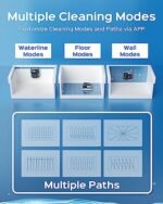 WYBOT APP Control Robotic Pool Cleaner with Smart Route Planning, Wall Climbing, - Image 5