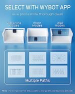 WYBOT Cordless Wall Climbing Robotic Pool Cleaner with Intelligent Path Cleaning - Image 5