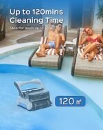 (Eclipsing Wired) WYBOT Cordless Pool Robot Cleaner, 3X Suction Power - Image 4