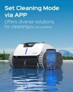 WYBOT Wall Climbing Robotic Pool Cleaner with APP Mode, Excellent Suction Power - Image 5