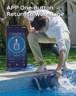 WYBOT APP Control Robotic Pool Cleaner with Smart Route Planning, Wall Climbing, - Image 3