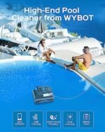 WYBOT APP Control Robotic Pool Cleaner with Smart Route Planning, Wall Climbing, - Image 7
