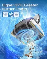 (Eclipsing Wired) WYBOT Cordless Pool Robot Cleaner, 3X Suction Power - Image 7